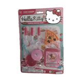 Jucarii, Copii si Bebe - Jucarii si jocuri - Jucarii de rol - Bucatarii copii - Jucarie, hello kitty, ustensile gatit, pizza - Infinity.ro