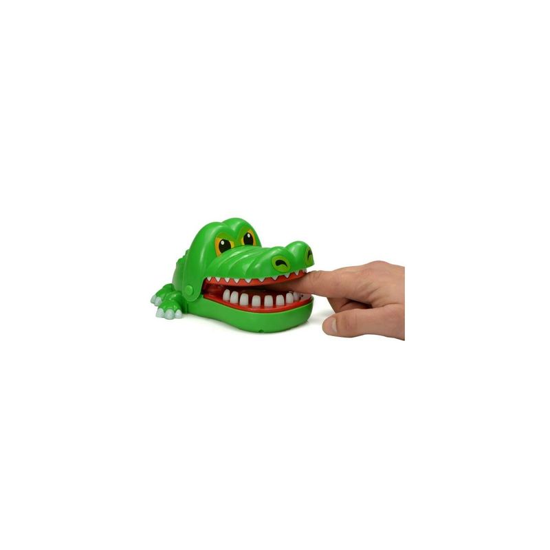 Jucarii, Copii si Bebe - Jucarii si jocuri - Jucarii bebelusi - Jucarii interactive bebelusi - Jucarie, crocodil care musca, dentist, 12.5 x 10.5 x 6 cm - Infinity.ro