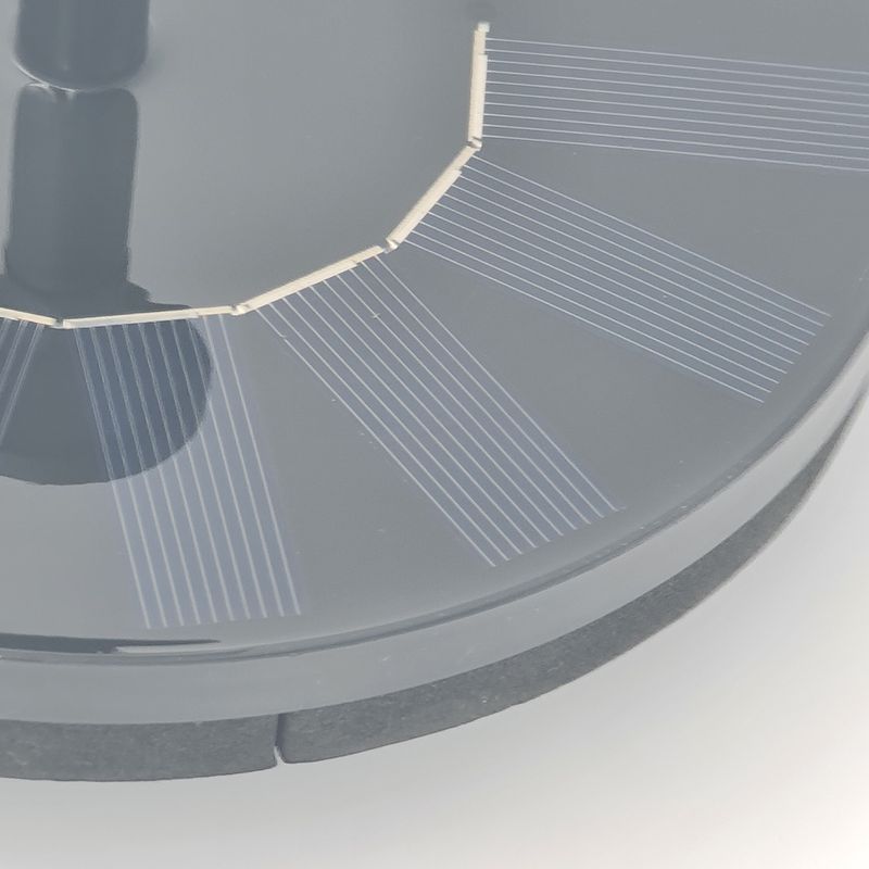 Casa si Gradina - Gradina si terasa - Decoratiuni exterior - Ornamente gradina - Kit solar, fantana cu incarcare solara, 7 capete schimbabile, negru - Infinity.ro