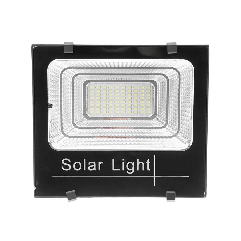 Casa si Gradina - Corpuri si surse de iluminat - Iluminat exterior - Lampi solare - Kit solar, proiector led cu telecomanda si panou solar IP 66, 60w - Infinity.ro