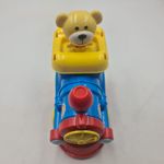 Jucarii, Copii si Bebe - Jucarii si jocuri - Vehicule si jucarii cu telecomanda - Masinute - Jucarie Trenulet Pentru Copii, Rotativa, Sunete, Multicolor, 17 cm - Infinity.ro