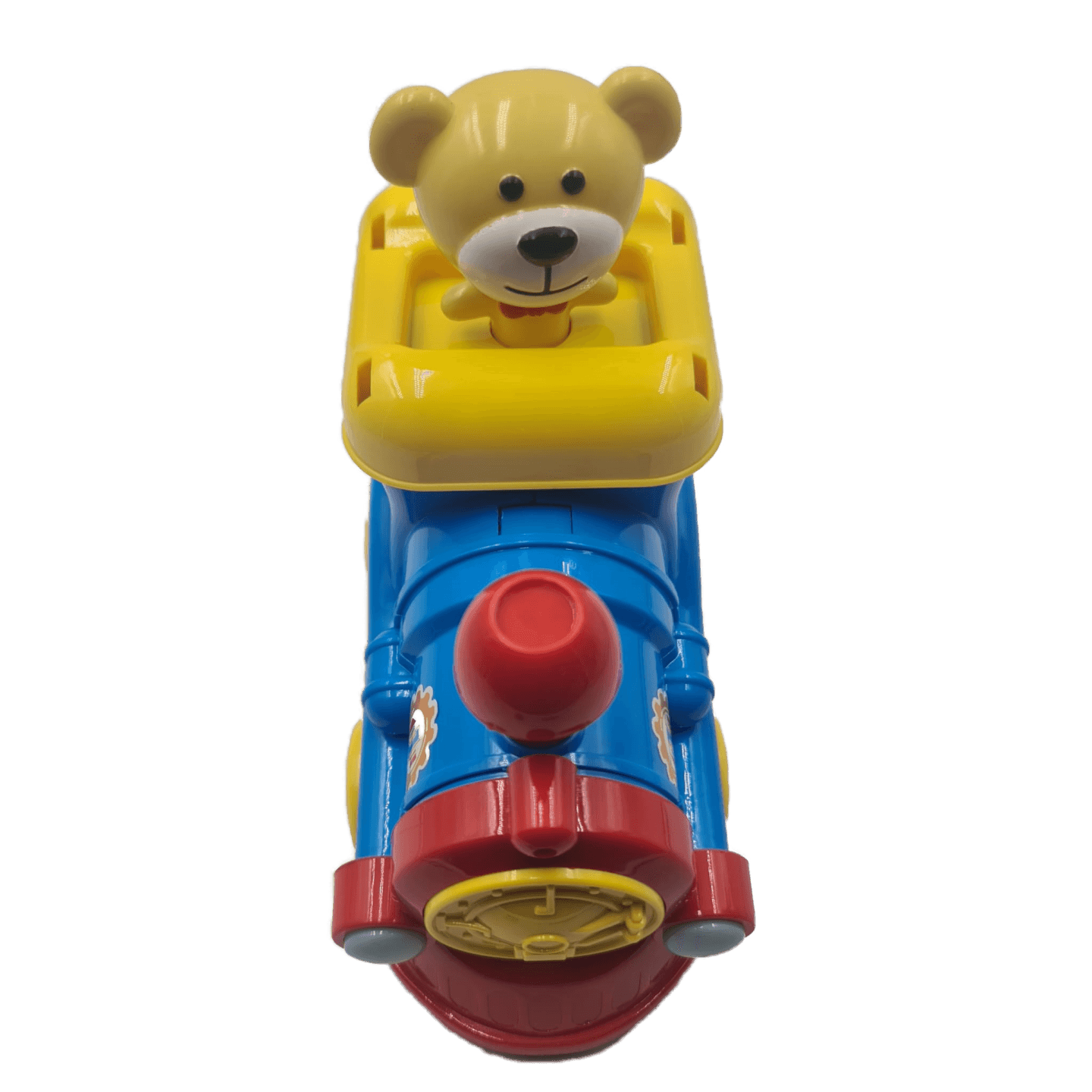 Jucarie Trenulet Pentru Copii, Rotativa, Sunete, Multicolor, 17 cm