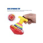 Jucarii, Copii si Bebe - Jucarii si jocuri - Jucarii & jocuri educative - Jucarii interactive - Jucarie Titirez Automat, Model top toy, Muzica, Joc de Lumini, Rosu - Infinity.ro