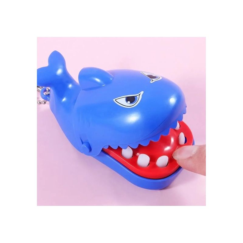 Jucarii, Copii si Bebe - Jucarii si jocuri - Jucarii & jocuri educative - Jucarii interactive - Jucarie Rechin, Model Dentist, 9 cm, Plastic, Roz - Infinity.ro