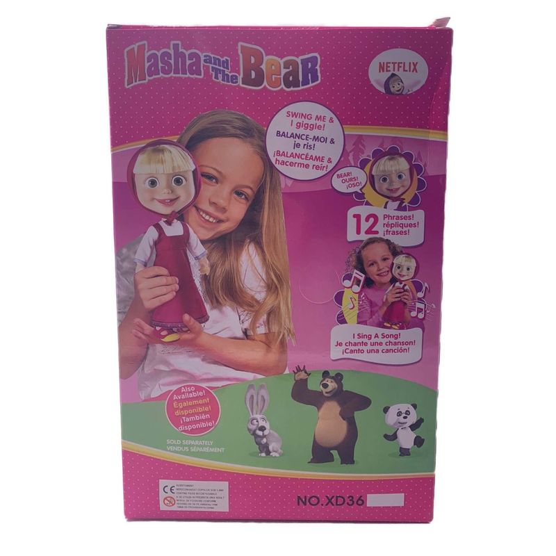 Jucarii, Copii si Bebe - Jucarii si jocuri - Papusi si accesorii - Papusi - Jucarie Papusi Masha si Ursul, Masha cu Scufita Roz, Ursul, Plastic - Infinity.ro