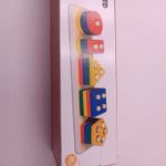 Jucarii, Copii si Bebe - Jucarii si jocuri - Jucarii & jocuri educative - Jucarii interactive - Jucarie Educativa Pentru Copii, Piese Lemn, 30 cm, Multicolor - Infinity.ro