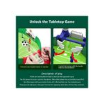 Jucarii, Copii si Bebe - Jucarii si jocuri - Jocuri si puzzle - Jocuri de societate - Joc Stadion Fotbal de Masa, Plastic, Interactiv, Pentru 2 Jucatori, Multicolor - Infinity.ro