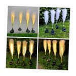 Casa si Gradina - Corpuri si surse de iluminat - Iluminat exterior - Lampi solare - Ghirlanda Luminoasa Solara, Pentru Gradina, Forma de Pana, 73 cm - Infinity.ro