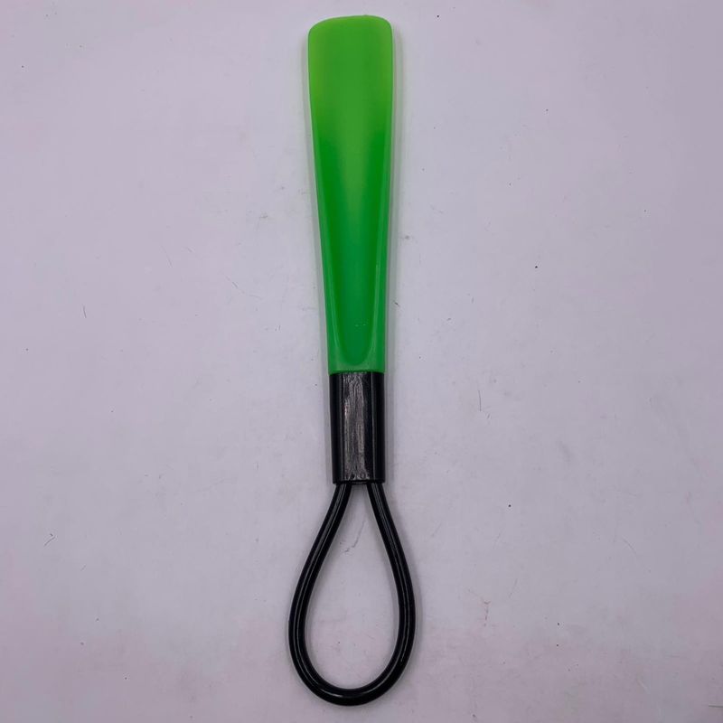 Market - Spalare si intretinere rufe - Produse intretinere Incaltaminte - Perii si alte accesorii - Incaltator Pantofi din Plastic, Agatatoare, 30 cm, Verde - Infinity.ro