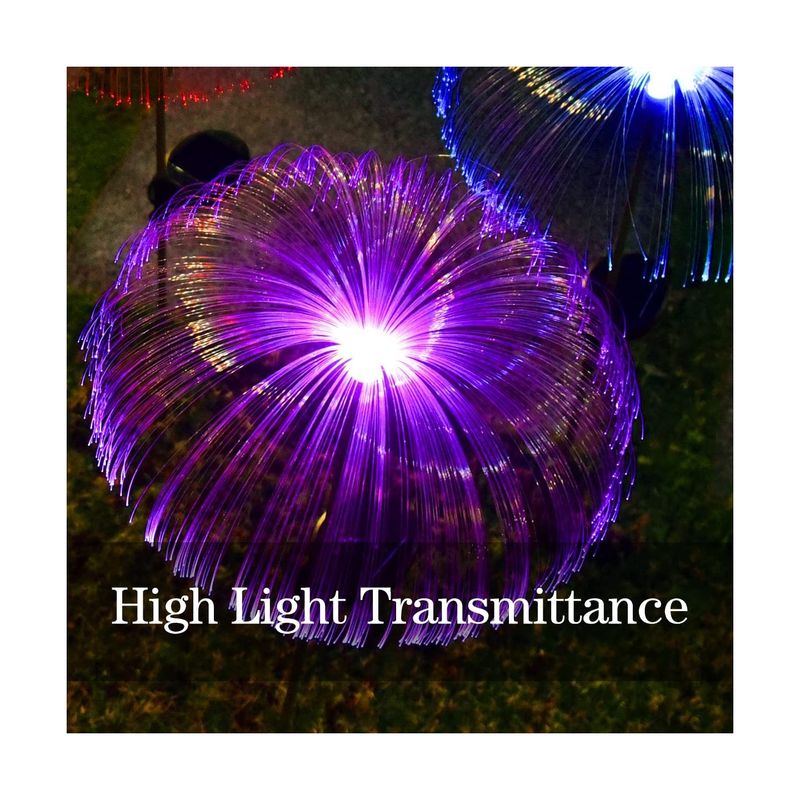 Casa si Gradina - Corpuri si surse de iluminat - Iluminat exterior - Lampi solare - Ghirlanda luminoasa solara, pentru gradina, model Meduza, Led-uri colorate,70 cm - Infinity.ro