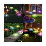 Casa si Gradina - Corpuri si surse de iluminat - Iluminat exterior - Lampi solare - Ghirlanda luminoasa solara, pentru gradina, model Meduza, Led-uri colorate,70 cm - Infinity.ro