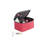 Ingrijire personala si Cosmetice - Machiaj - Portfarduri si genti cosmetice - Geanta de toaleta de inalta densitate 300D cu maner captusit si fermoar dublu - Infinity.ro