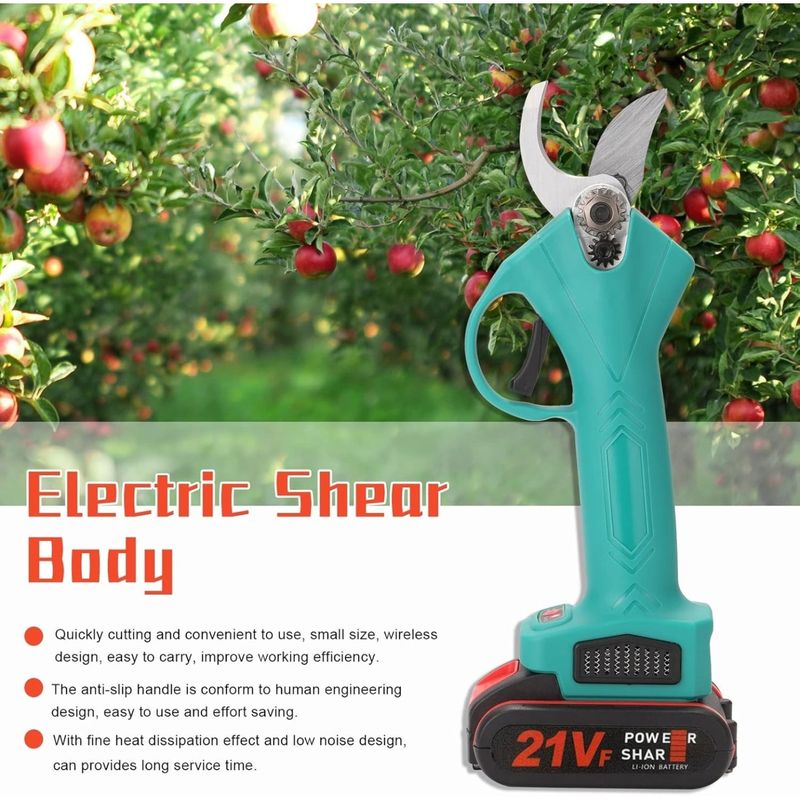 Ingrijire personala si Cosmetice - Ingrijire personala - Ingrijire par - Foarfece de tuns - Foarfeca Profesionala fara Fir, Tundere Rapida si Eficienta a Pomilor si Arbustilor - Infinity.ro