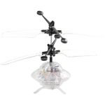 Jucarii, Copii si Bebe - Jucarii si jocuri - Vehicule si jucarii cu telecomanda - Elicoptere, avioane si nave de jucarie - Elicopter mini de jucarie, model ufo, controlabil cu mana, alb - Infinity.ro