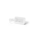 Sport si Outdoor - Articole de voiaj - Accesorii articole de voiaj - Eticheta identificare bagaje, antifurt, 87 x 50 x 4 mm , alb - Infinity.ro