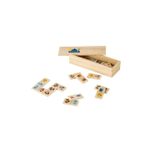 Jucarii, Copii si Bebe - Jucarii si jocuri - Jocuri si puzzle - Jocuri de societate - DOMIN. Joc de domino din lemn - Infinity.ro
