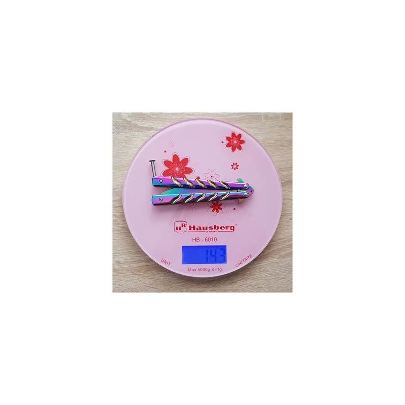 Sport si Outdoor - Camping - Cutite, bricege si accesorii - Cutite si bricege - Cutit, Briceag fluture, Butterfly, Balisong  25 cm, fade cameleon - Infinity.ro