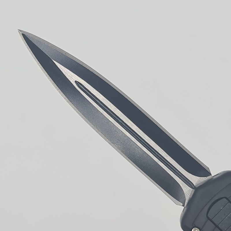 Sport si Outdoor - Camping - Cutite, bricege si accesorii - Cutite si bricege - Cutit, cu deschidere a lamei automata pe buton,23 cm, negru - Infinity.ro