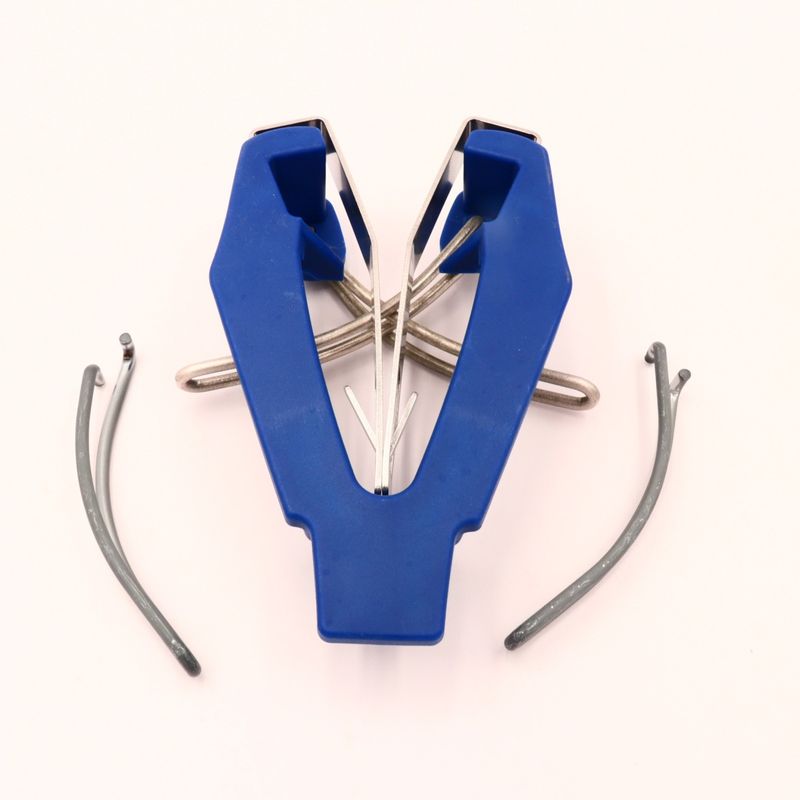 Casa si Gradina - Bucatarie si vesela - Ustensile bucatarie - Ascutitoare cutite - Dispozitiv ascutit cutite, ascutitor cutite Easy Sharp , albastru - Infinity.ro