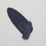 Sport si Outdoor - Camping - Cutite, bricege si accesorii - Cutite si bricege - Cutit tepusa, varf si tais ascutite, 17 cm, husa - Infinity.ro