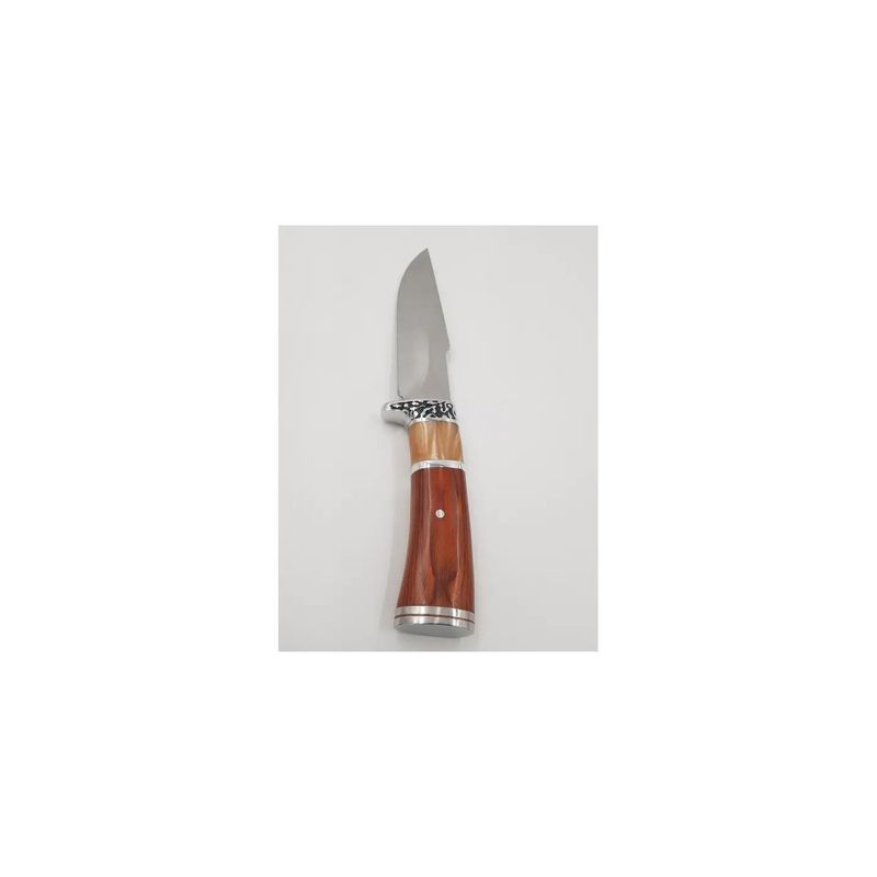 Sport si Outdoor - Camping - Cutite, bricege si accesorii - Cutite si bricege - Cutit vanatoare Columbia 27 cm, maner imitatie os, husa, K315 - Infinity.ro