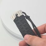 Sport si Outdoor - Camping - Cutite, bricege si accesorii - Cutite si bricege - Cutit ninja de aruncat la tinta, negru, dinamic, snur - Infinity.ro