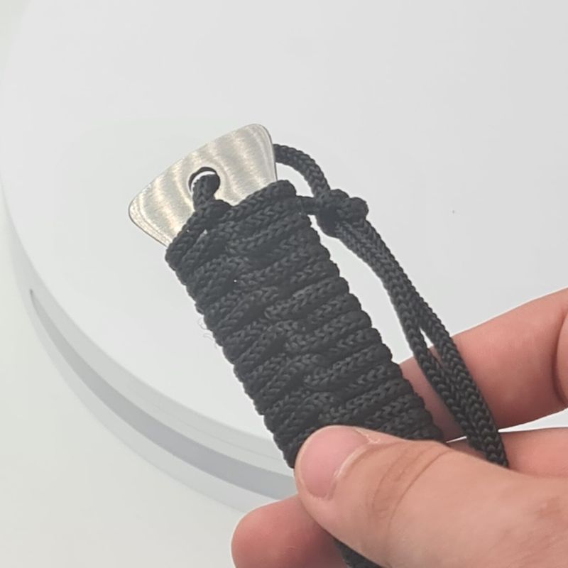 Sport si Outdoor - Camping - Cutite, bricege si accesorii - Cutite si bricege - Cutit ninja de aruncat la tinta, negru, dinamic, snur - Infinity.ro