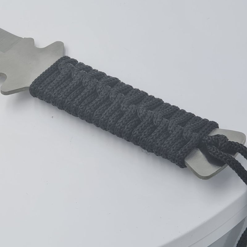 Sport si Outdoor - Camping - Cutite, bricege si accesorii - Cutite si bricege - Cutit ninja de aruncat la tinta, negru, dinamic, snur - Infinity.ro