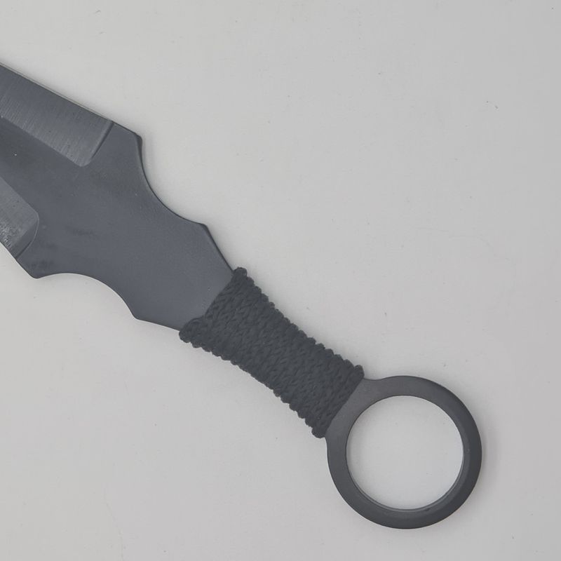 Sport si Outdoor - Camping - Cutite, bricege si accesorii - Cutite si bricege - Cutit ninja de aruncat la tinta, negru, simplu - Infinity.ro