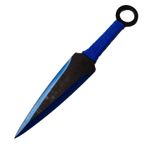 Sport si Outdoor - Camping - Cutite, bricege si accesorii - Cutite si bricege - Cutit Ninja De Aruncat In Copaci, 23 Cm, Albastru - Infinity.ro