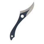 Sport si Outdoor - Camping - Cutite, bricege si accesorii - Cutite si bricege - Cutit Ninja de Aruncat in Copaci, Curbat, 18cm, Negru - Infinity.ro