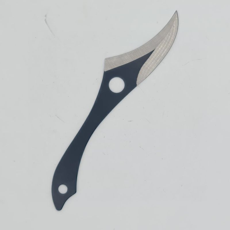 Sport si Outdoor - Camping - Cutite, bricege si accesorii - Cutite si bricege - Cutit Ninja de Aruncat in Copaci, Curbat, 18cm, Negru - Infinity.ro