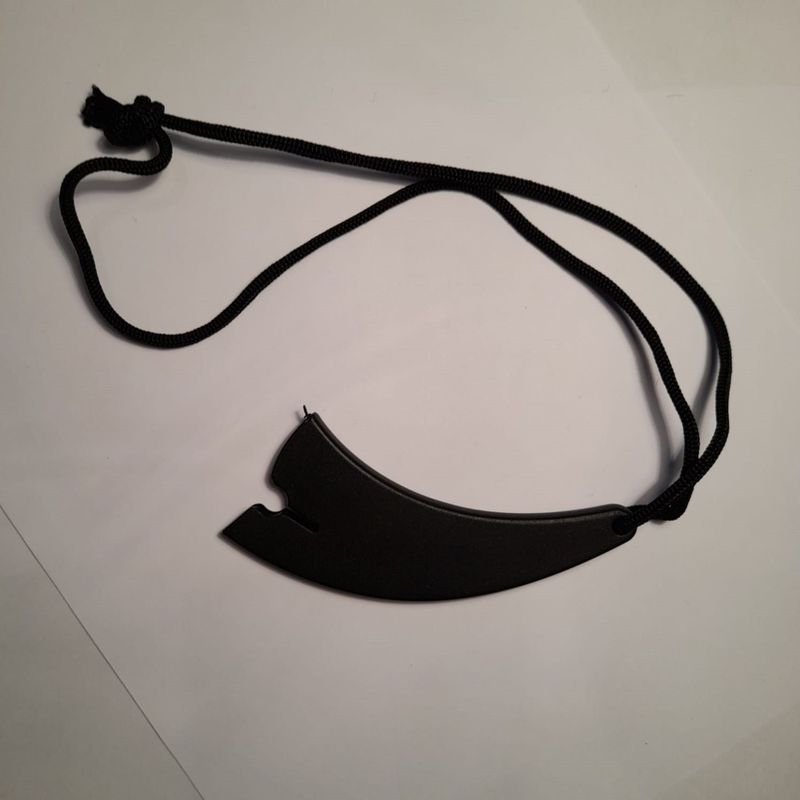 Sport si Outdoor - Camping - Cutite, bricege si accesorii - Cutite si bricege - Cutit Karambit albastru, fulger si tunet, teaca, snur de agatat, CS:GO - Infinity.ro