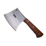 Sport si Outdoor - Camping - Cutite, bricege si accesorii - Cutite si bricege - Cutit Forjat Pentru Macelarie, Satar, Agatatoare, Otel, Maner Lemn, 32 cm - Infinity.ro