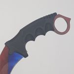 Sport si Outdoor - Camping - Cutite, bricege si accesorii - Cutite si bricege - Cutit Karambit steel cu teaca si snur de agatat, multicolor - Infinity.ro