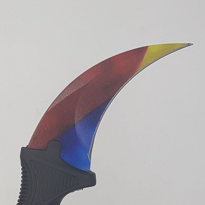 Sport si Outdoor - Camping - Cutite, bricege si accesorii - Cutite si bricege - Cutit Karambit steel cu teaca si snur de agatat, multicolor - Infinity.ro