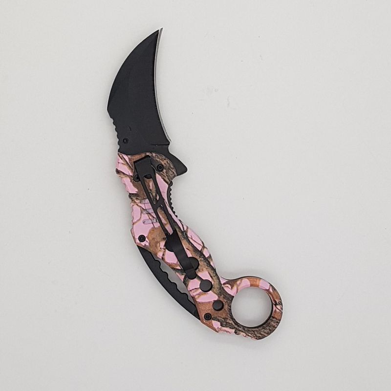 Sport si Outdoor - Camping - Cutite, bricege si accesorii - Cutite si bricege - Cutit Karambit claw knife, 20.5cm - Infinity.ro