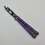 Sport si Outdoor - Camping - Cutite, bricege si accesorii - Cutite si bricege - Cutit Fluture Pentru Antrenament, Desfacator Sticle, Chei Reglabile, Otel, 22 cm - Infinity.ro