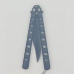 Sport si Outdoor - Camping - Cutite, bricege si accesorii - Cutite si bricege - Cutit fluture Butterfly, Balisong, 24 cm, mode gauri fantoma, culoare negru - Infinity.ro