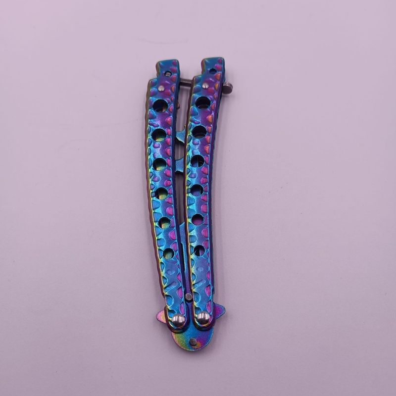 Sport si Outdoor - Camping - Cutite, bricege si accesorii - Cutite si bricege - Cutit Fluture Pentru Antrenament, Curbat, Fade, Desfacator, 23 cm - Infinity.ro