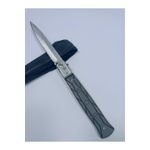 Sport si Outdoor - Camping - Cutite, bricege si accesorii - Cutite si bricege - Cutit cu Deschidere Automata pe Buton, Blocaj Lama, Maner Antialunecare, Husa, 31 cm - Infinity.ro