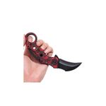 Sport si Outdoor - Camping - Cutite, bricege si accesorii - Cutite si bricege - Cutit Briceag Karambit Columbia, Deschidere Manuala, Rosu, 18 Cm - Infinity.ro