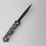 Sport si Outdoor - Camping - Cutite, bricege si accesorii - Cutite si bricege - Cutit briceag varf ascutit, 16 cm, 60 g, gri - Infinity.ro