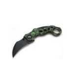 Sport si Outdoor - Camping - Cutite, bricege si accesorii - Cutite si bricege - Cutit Briceag Karambit Columbia, Deschidere Manuala, Verde, 18 Cm - Infinity.ro