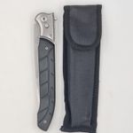 Sport si Outdoor - Camping - Cutite, bricege si accesorii - Cutite si bricege - Cutit Automat, Lama Stilet, 31 cm, Argintiu, Maner Cutat - Infinity.ro