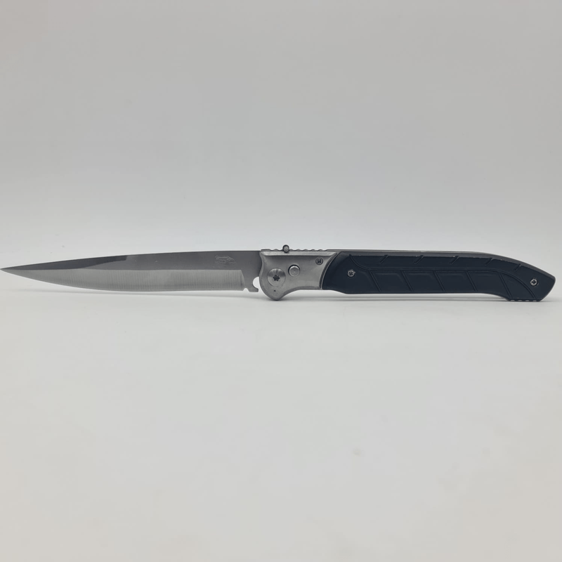 Sport si Outdoor - Camping - Cutite, bricege si accesorii - Cutite si bricege - Cutit Automat, Lama Stilet, 31 cm, Argintiu, Maner Cutat - Infinity.ro
