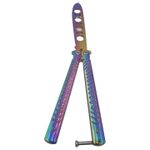 Sport si Outdoor - Camping - Cutite, bricege si accesorii - Cutite si bricege - Cutit antrenament fluture butterfly, fade cameleon, fara  tais, 21 cm, M2 - Infinity.ro