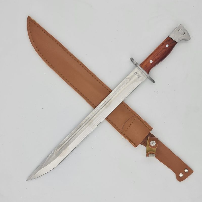 Sport si Outdoor - Camping - Cutite, bricege si accesorii - Cutite si bricege - Cutit ak-47, 50 cm, husa piele, dalimag - Infinity.ro