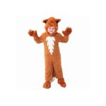 Jucarii, Copii si Bebe - Jucarii si jocuri - Jucarii de rol - Masti si costume copii - Costum de Vulpe Pentru Copii, 95 cm, Maro - Infinity.ro