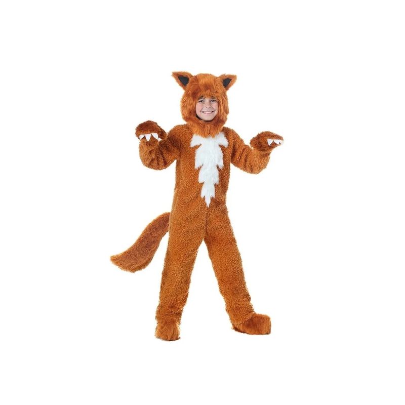 Jucarii, Copii si Bebe - Jucarii si jocuri - Jucarii de rol - Masti si costume copii - Costum de Vulpe Pentru Copii, 95 cm, Maro - Infinity.ro